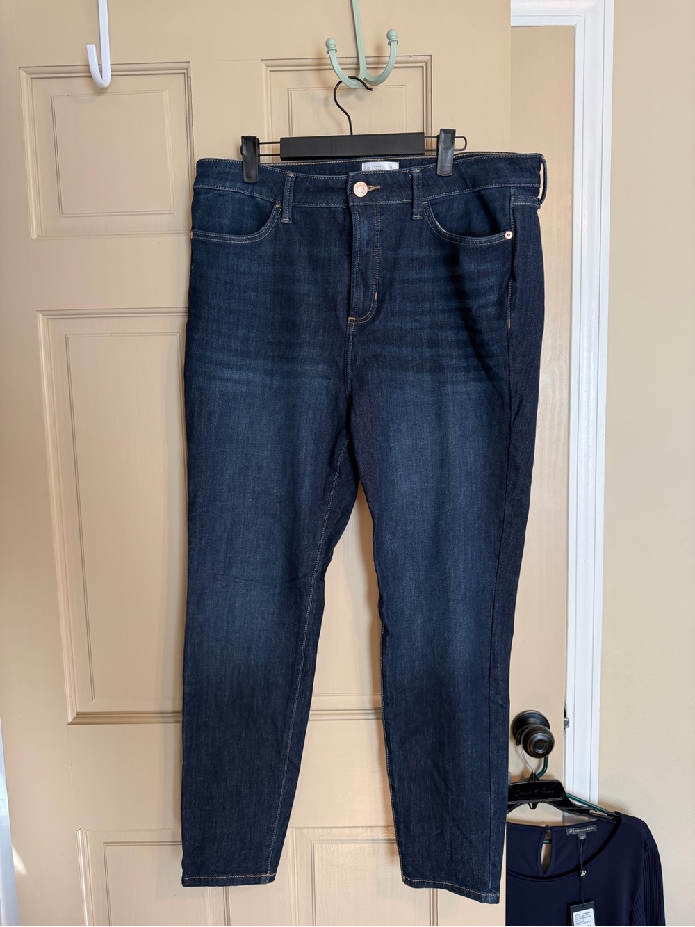 LC Lauren Conrad Dark Blue Skinny Jeans